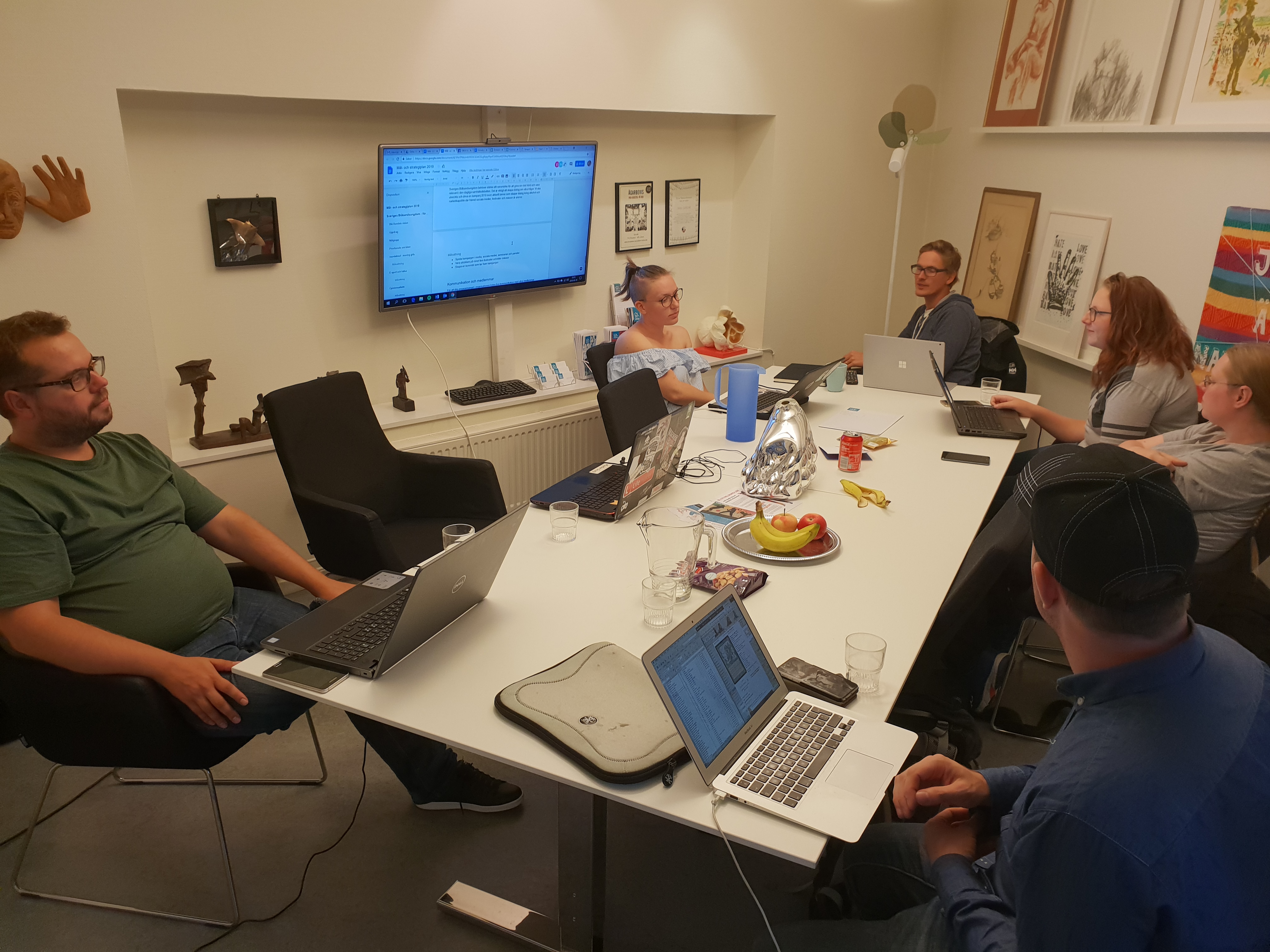 Rapport från förbundsstyrelsemötet 180818